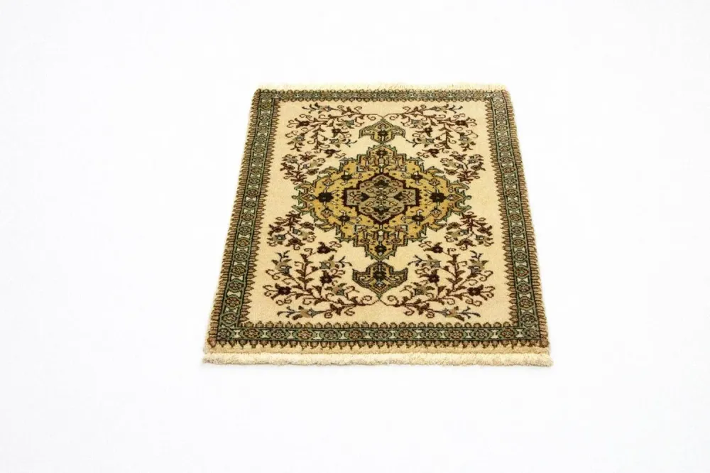 Persisk teppe - Tabriz - 87 x 62 cm - beige