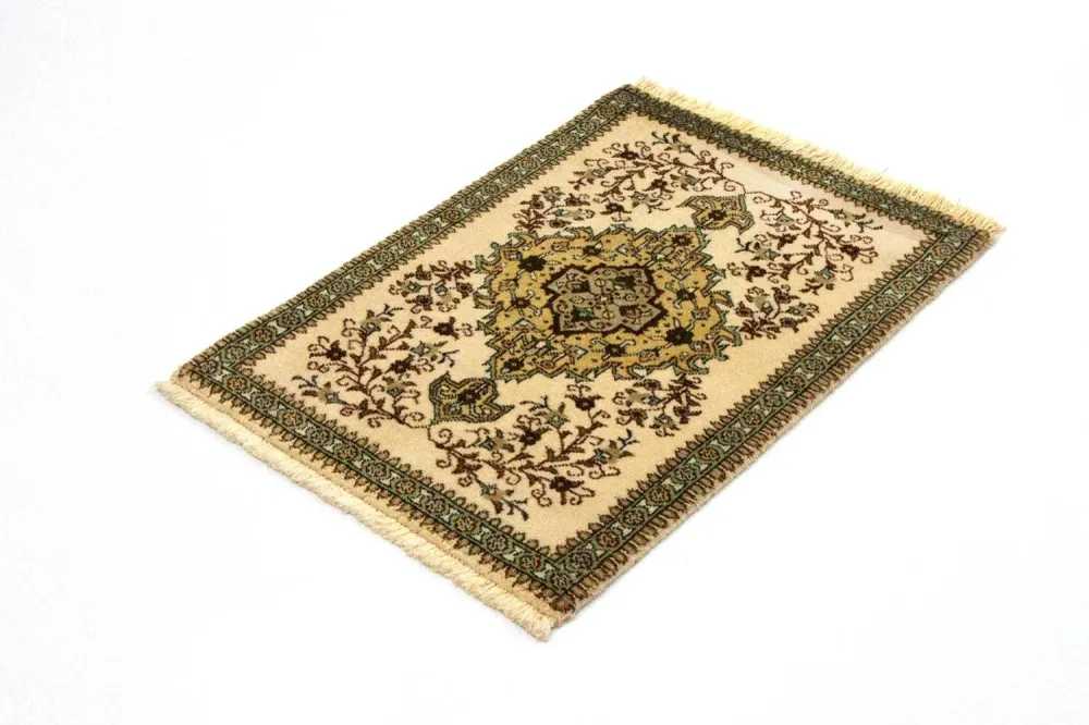 Persisk teppe - Tabriz - 87 x 62 cm - beige
