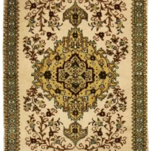 Persisk teppe - Tabriz - 87 x 62 cm - beige