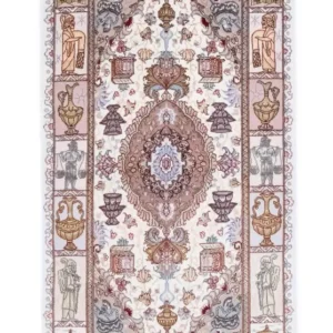 Persisk teppe - Tabriz - Royal - 134 x 75 cm - beige
