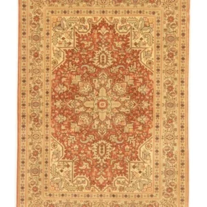 Persisk teppe - Tabriz - Royal - 143 x 103 cm - rust