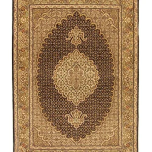 Persisk teppe - Tabriz - Royal - 148 x 101 cm - svart