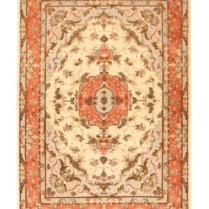 Persisk teppe - Tabriz - Royal - 148 x 101 cm - beige