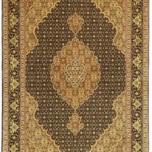 Persisk teppe - Tabriz - Royal - 148 x 101 cm - mørk beige