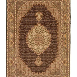 Persisk teppe - Tabriz - Royal - 148 x 102 cm - mørkeblå