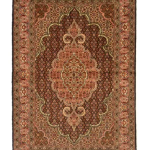 Persisk teppe - Tabriz - Royal - 148 x 103 cm - mørkeblå