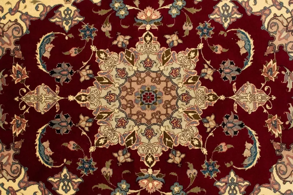 Persisk teppe - Tabriz - Royal - 148 x 98 cm - rød