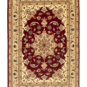 Persisk teppe - Tabriz - Royal - 148 x 98 cm - rød