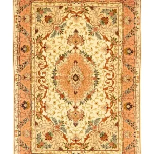 Persisk teppe - Tabriz - Royal - 148 x 98 cm - beige
