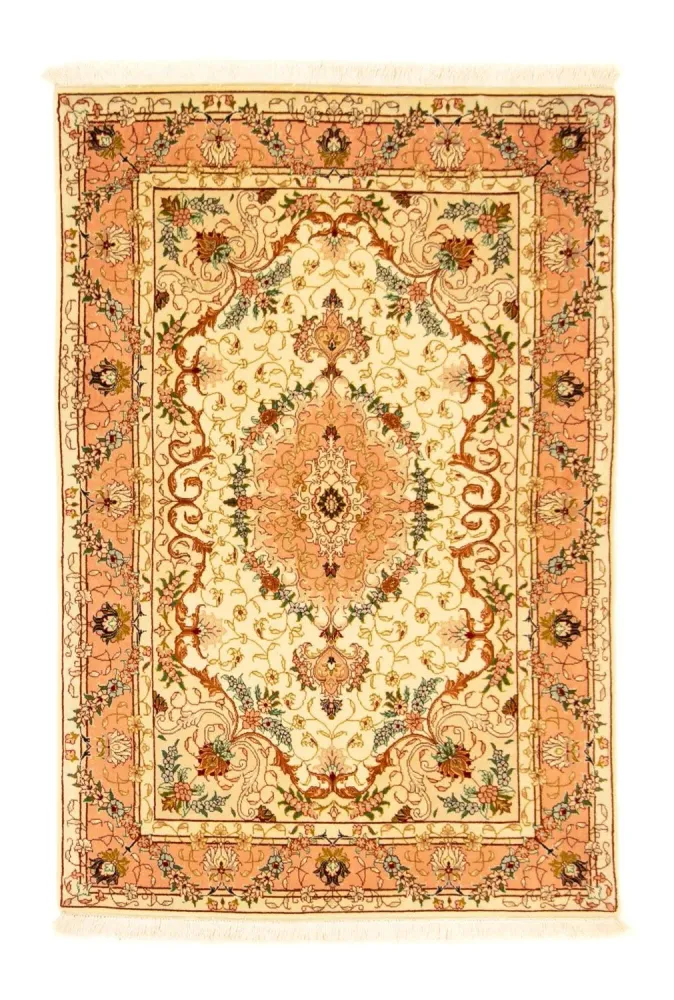 Persisk teppe - Tabriz - Royal - 148 x 98 cm - beige