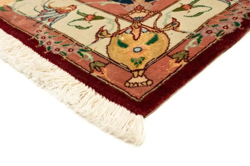 Persisk teppe - Tabriz - Royal - 149 x 100 cm - rød