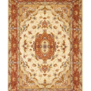 Persisk teppe - Tabriz - Royal - 150 x 100 cm - beige