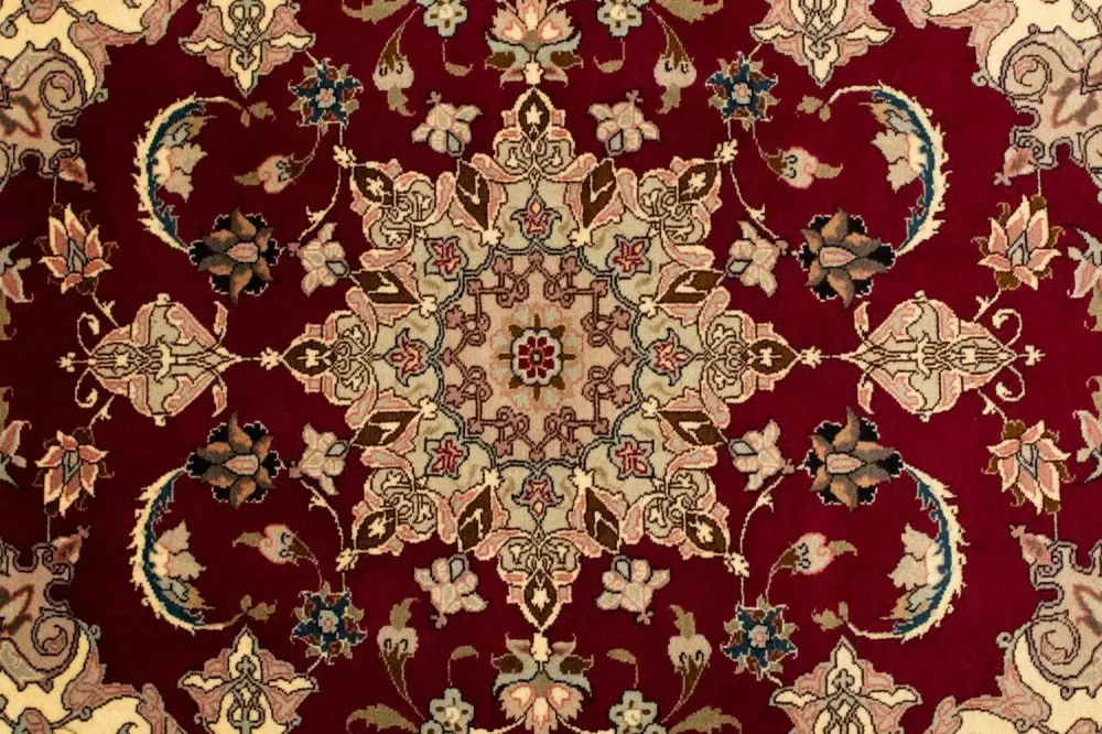 Persisk teppe - Tabriz - Royal - 150 x 100 cm - rød