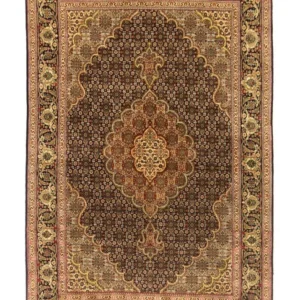 Persisk teppe - Tabriz - Royal - 150 x 100 cm - svart