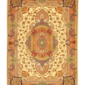 Persisk teppe - Tabriz - Royal - 150 x 101 cm - beige