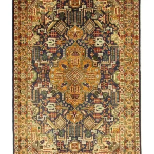 Persisk teppe - Tabriz - Royal - 150 x 101 cm - mørkeblå