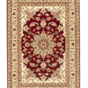 Persisk teppe - Tabriz - Royal - 150 x 101 cm - rød