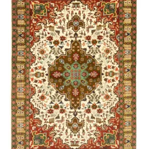 Persisk teppe - Tabriz - Royal - 150 x 104 cm - beige