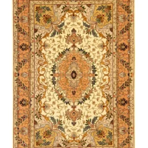 Persisk teppe - Tabriz - Royal - 151 x 100 cm - beige