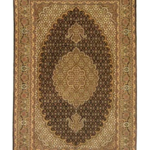 Persisk teppe - Tabriz - Royal - 151 x 102 cm - mørkeblå