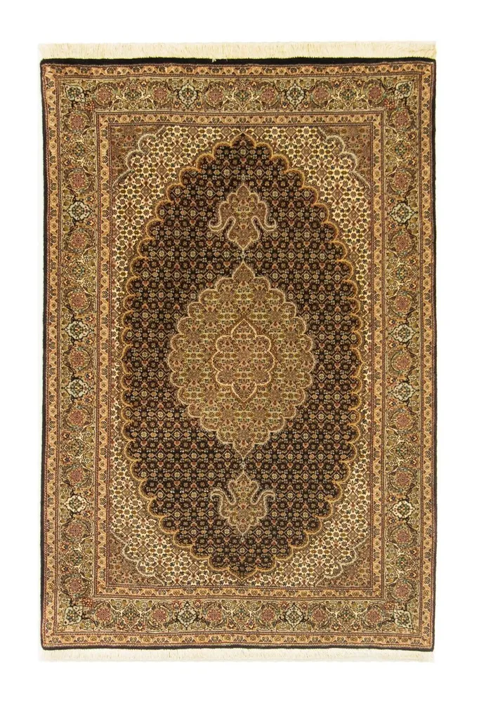 Persisk teppe - Tabriz - Royal - 151 x 102 cm - mørkeblå