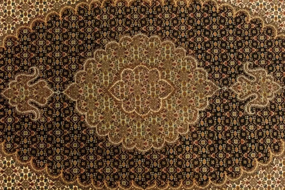 Persisk teppe - Tabriz - Royal - 151 x 102 cm - mørkeblå
