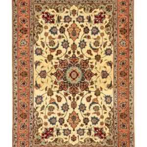 Persisk teppe - Tabriz - Royal - 151 x 102 cm - beige