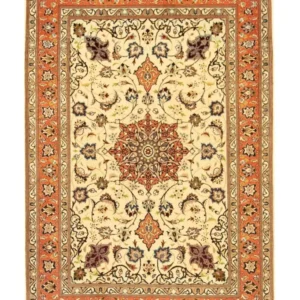 Persisk teppe - Tabriz - Royal - 151 x 102 cm - beige