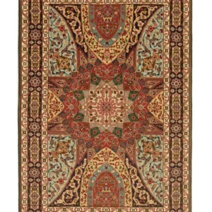 Persisk teppe - Tabriz - Royal - 151 x 102 cm - flerfarget