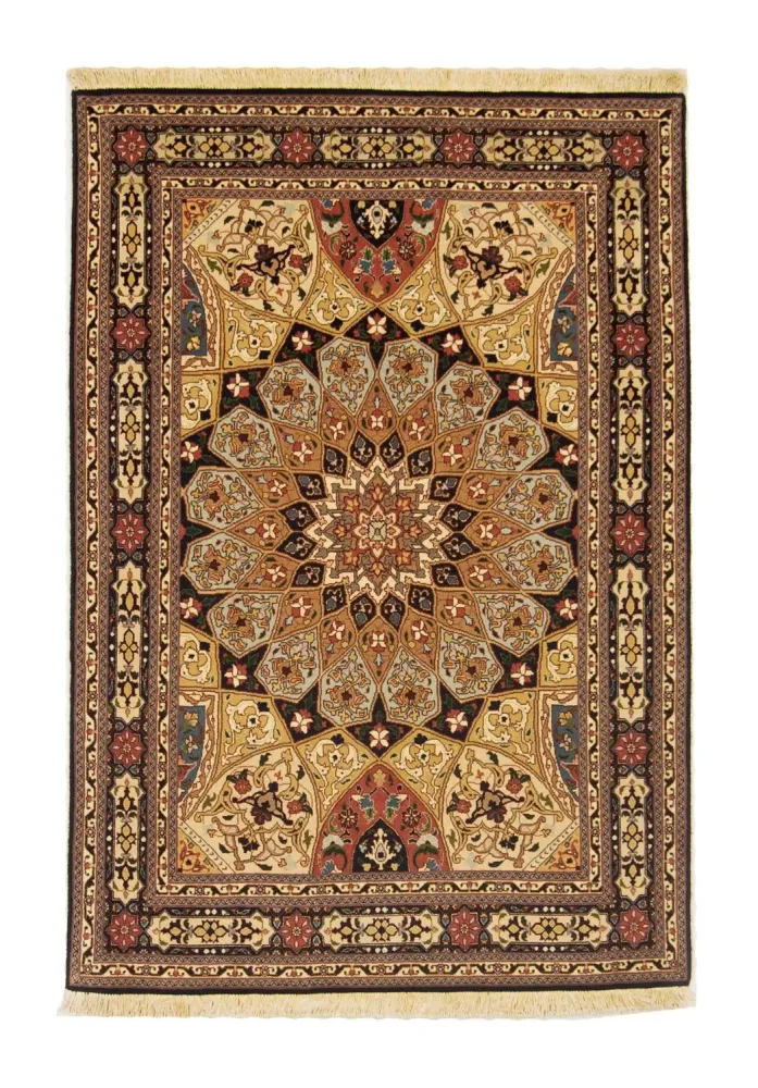 Persisk teppe - Tabriz - Royal - 151 x 103 cm - flerfarget