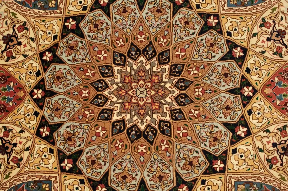 Persisk teppe - Tabriz - Royal - 151 x 103 cm - flerfarget