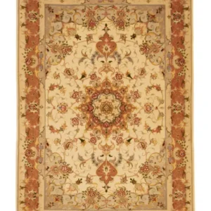 Persisk teppe - Tabriz - Royal - 151 x 104 cm - beige