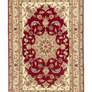 Persisk teppe - Tabriz - Royal - 152 x 100 cm - rød