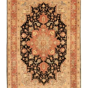 Persisk teppe - Tabriz - Royal - 152 x 101 cm - svart