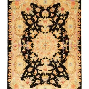 Persisk teppe - Tabriz - Royal - 152 x 102 cm - svart