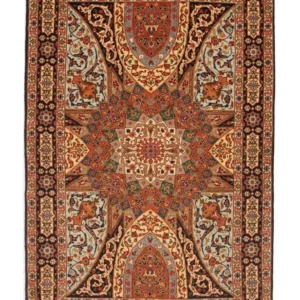 Persisk teppe - Tabriz - Royal - 153 x 100 cm - flerfarget
