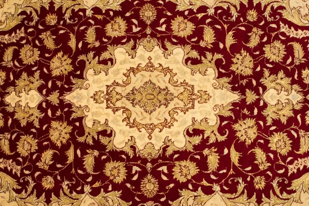 Persisk teppe - Tabriz - Royal - 153 x 100 cm - rød