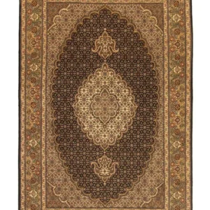 Persisk teppe - Tabriz - Royal - 153 x 102 cm - mørkeblå