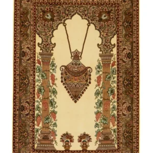 Persisk teppe - Tabriz - Royal - 153 x 103 cm - beige