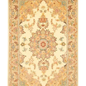 Persisk teppe - Tabriz - Royal - 154 x 102 cm - beige