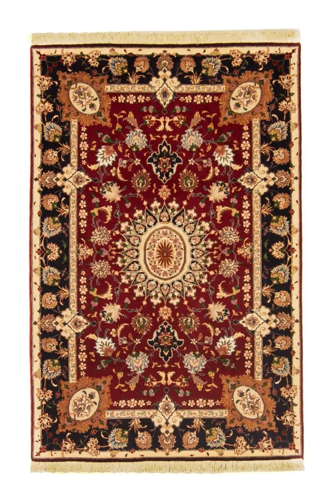 Persisk teppe - Tabriz - Royal - 154 x 102 cm - rød