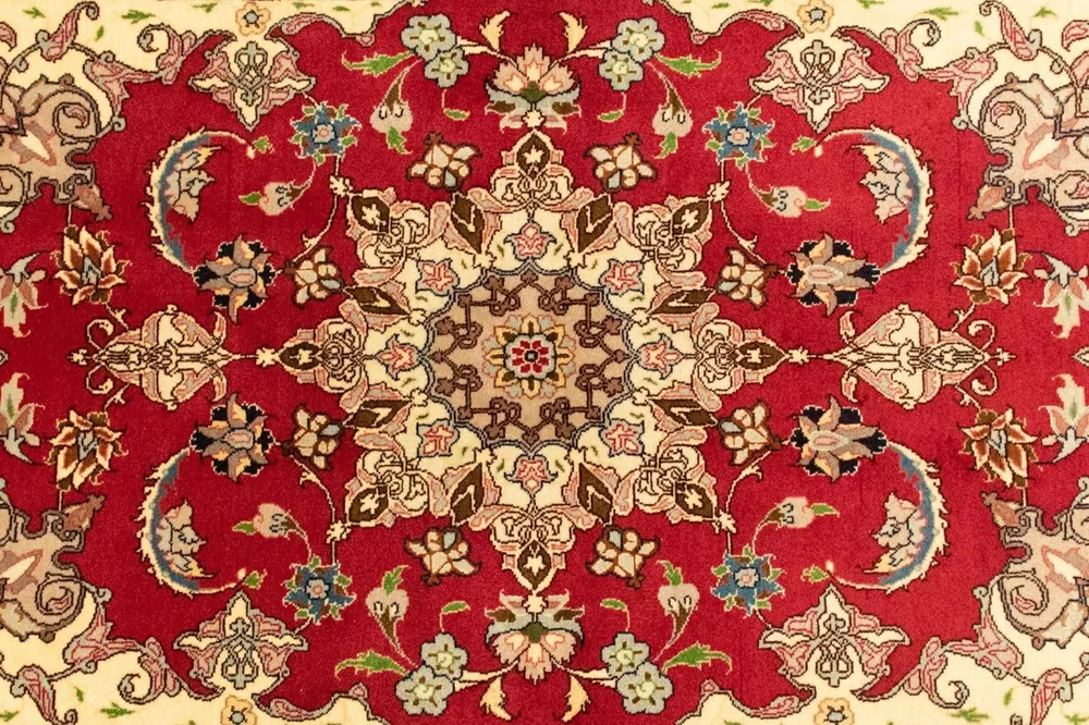 Persisk teppe - Tabriz - Royal - 154 x 103 cm - rød