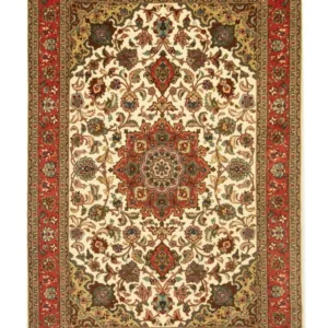 Persisk teppe - Tabriz - Royal - 155 x 103 cm - beige
