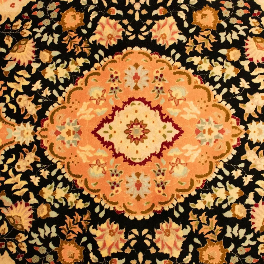 Persisk teppe - Tabriz - Royal - 155 x 103 cm - svart