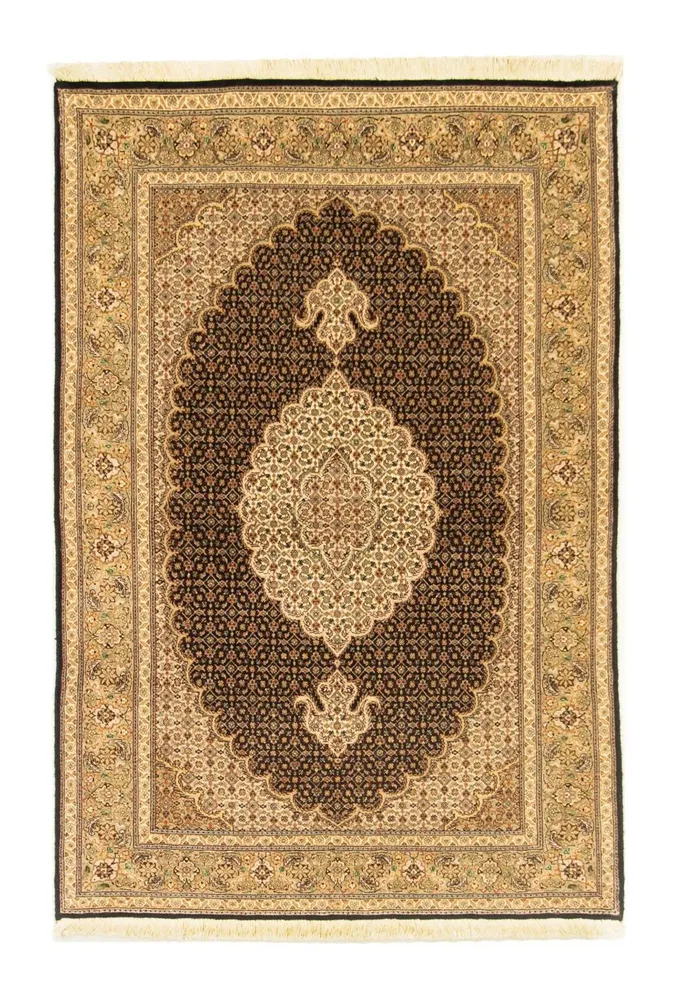 Persisk teppe - Tabriz - Royal - 156 x 102 cm - svart