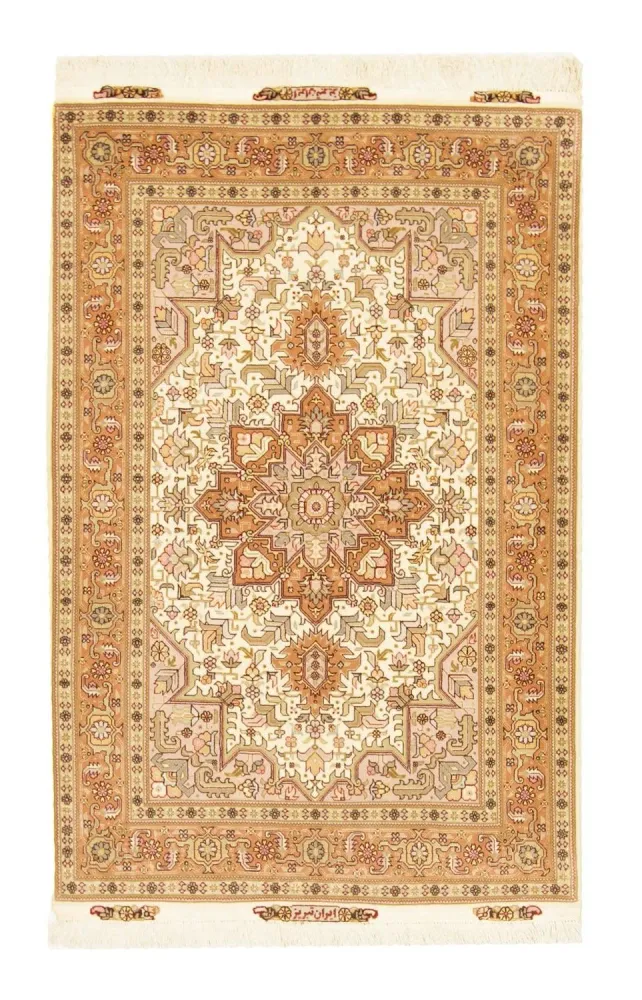 Persisk teppe - Tabriz - Royal - 156 x 102 cm - beige