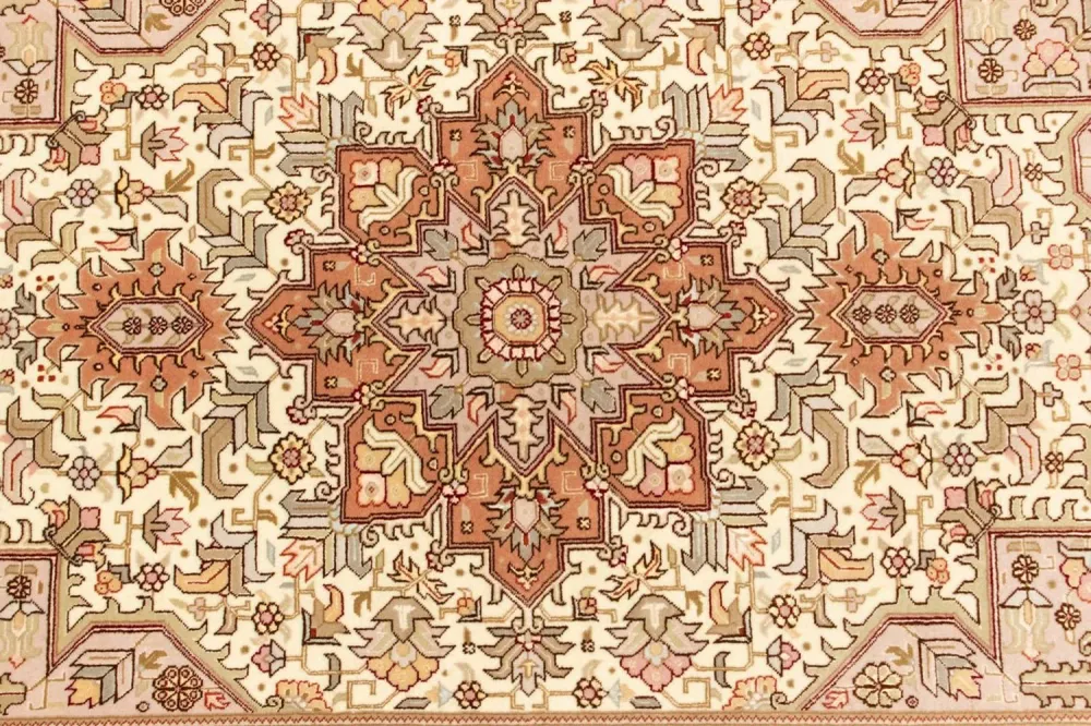 Persisk teppe - Tabriz - Royal - 156 x 102 cm - beige
