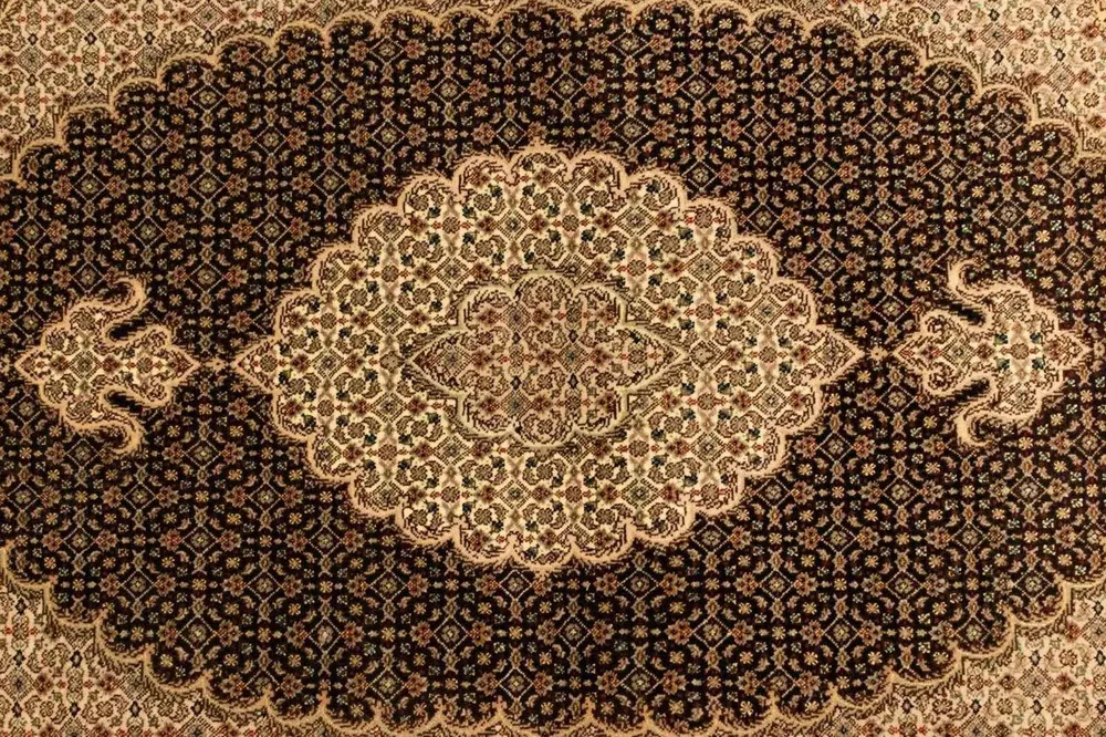 Persisk teppe - Tabriz - Royal - 156 x 102 cm - svart