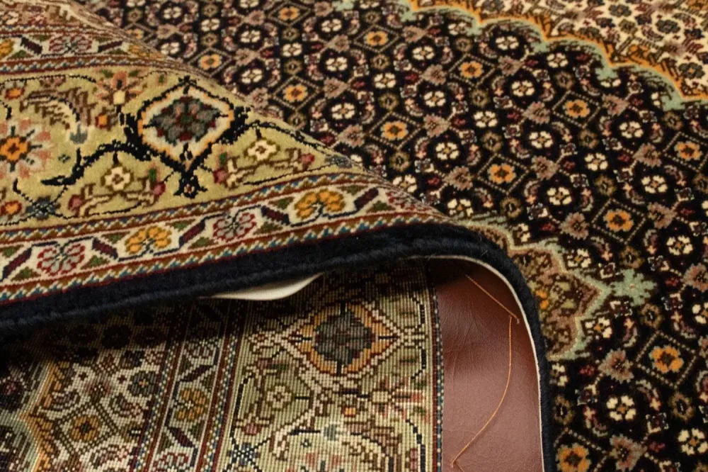 Persisk teppe - Tabriz - Royal - 156 x 103 cm - svart