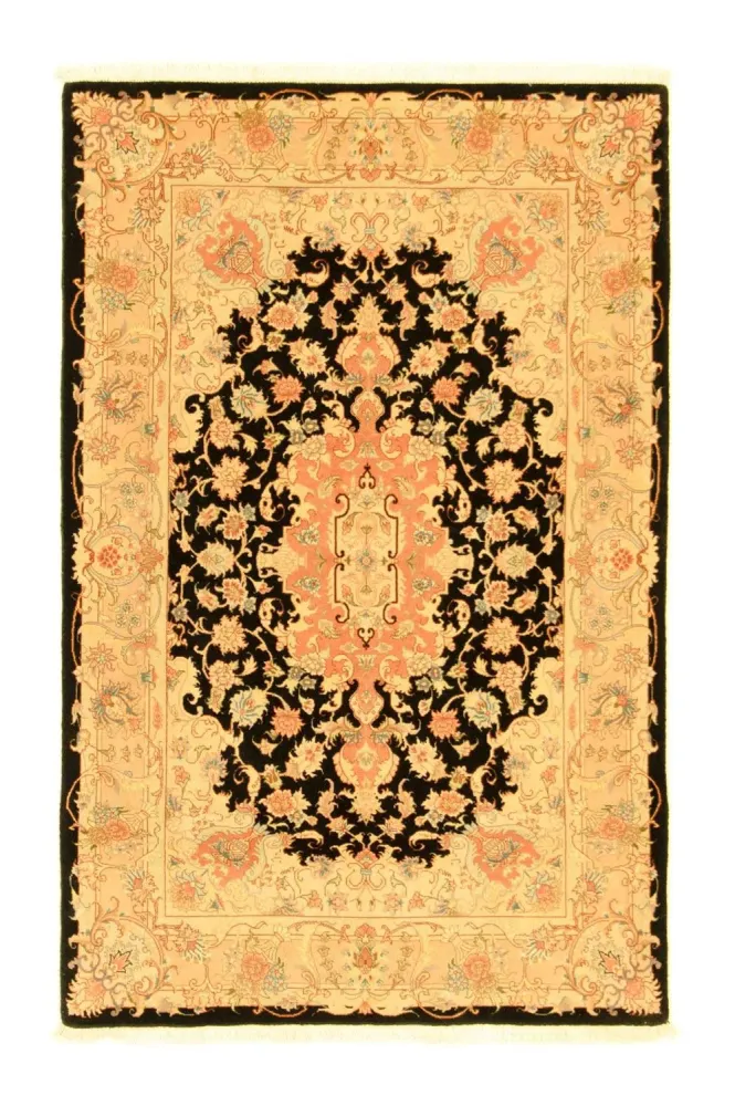 Persisk teppe - Tabriz - Royal - 157 x 101 cm - svart